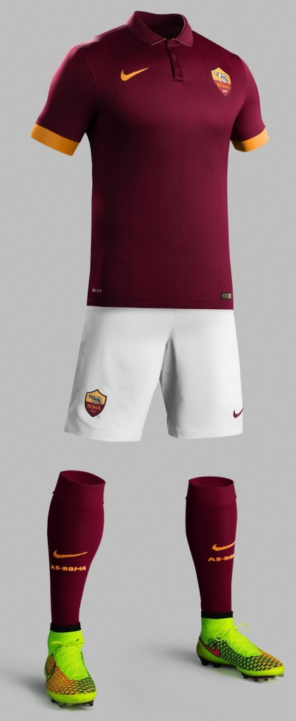 AS Roma 2014-15 Nike Jersey HD Promo Shoot â Forza27