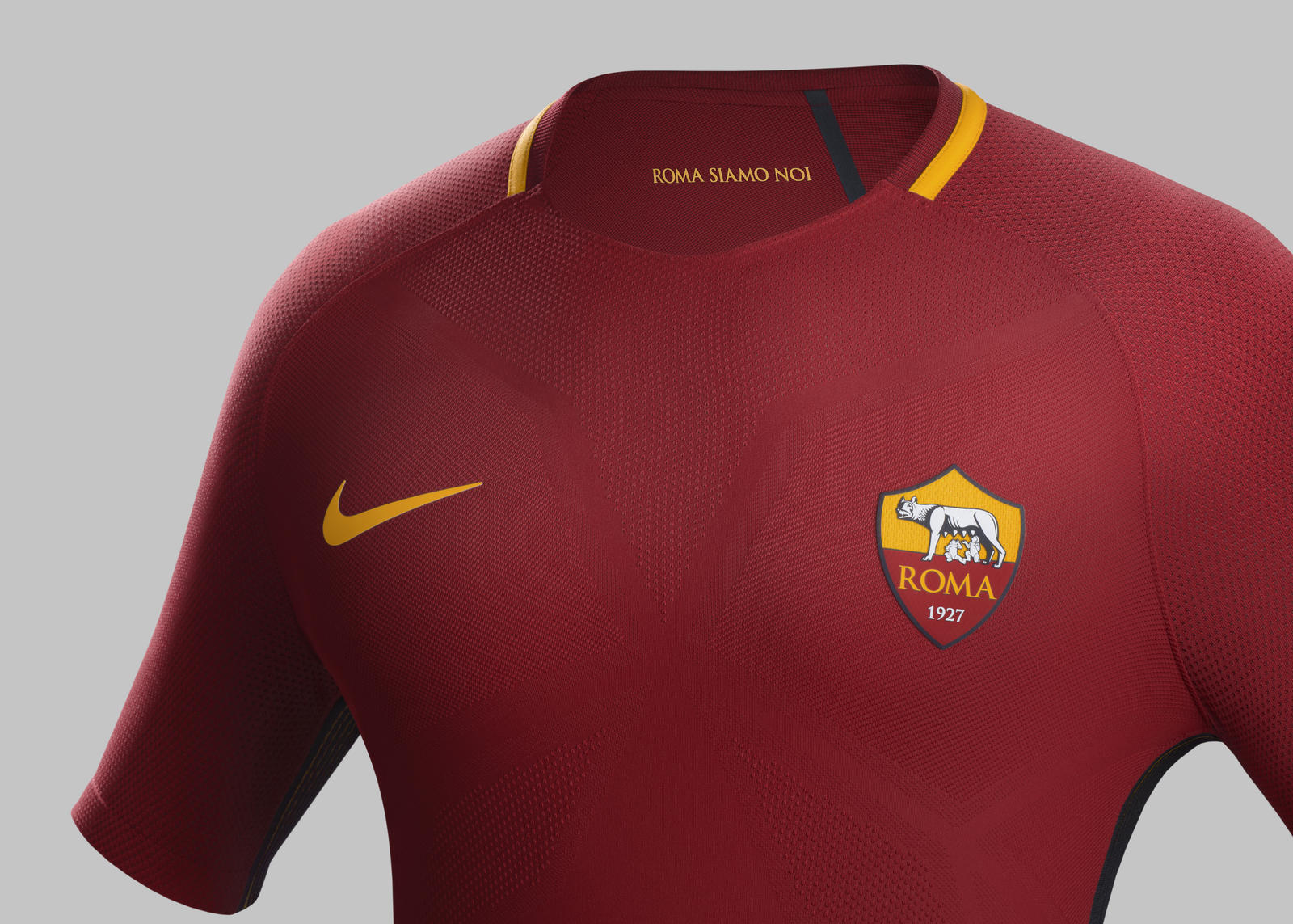 As Roma 2017 18 Home Kit Overview Forza27