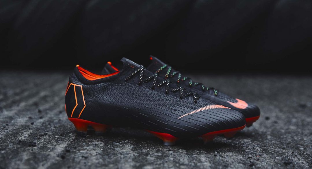 Orange and sales black nike mercurials
