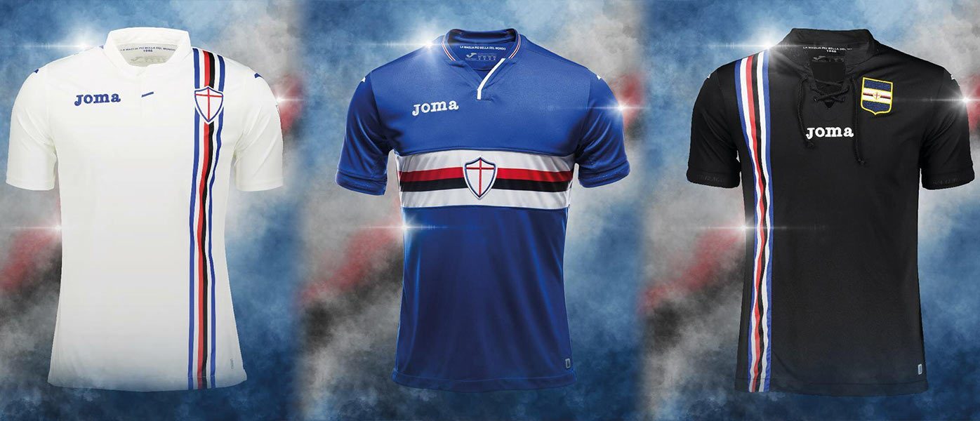 Sampdoria 2018/19 Home, Away & Third Kits – Forza27
