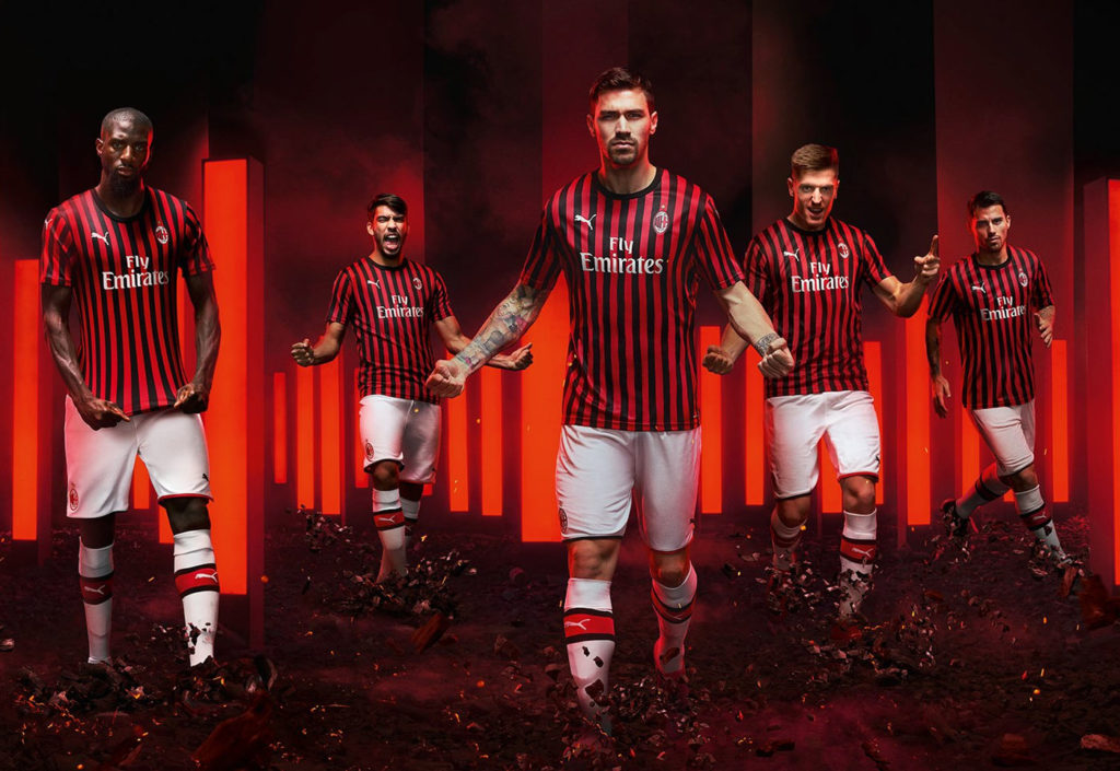 ac milan puma new kit