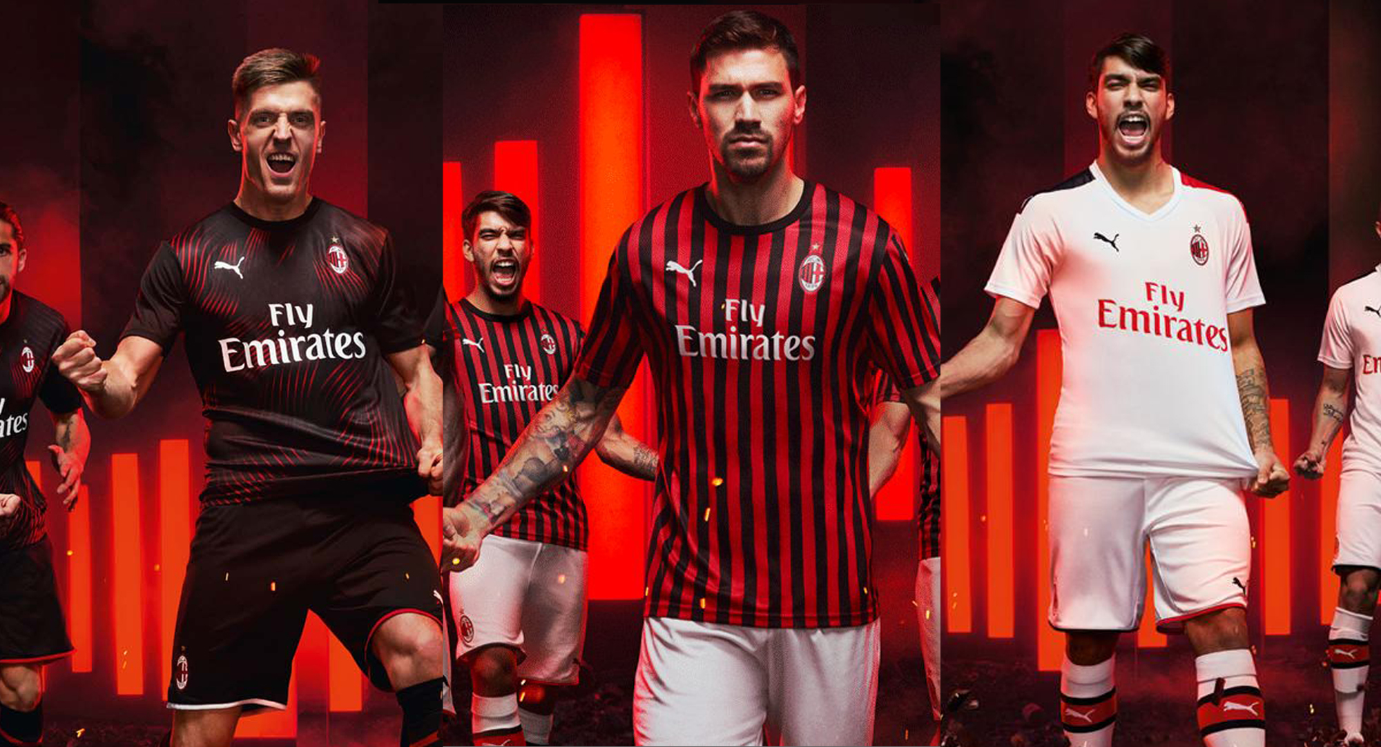 Inquire chart Rustic AC Milan Home, Away & 3rd Kits 2019/20 – Forza27