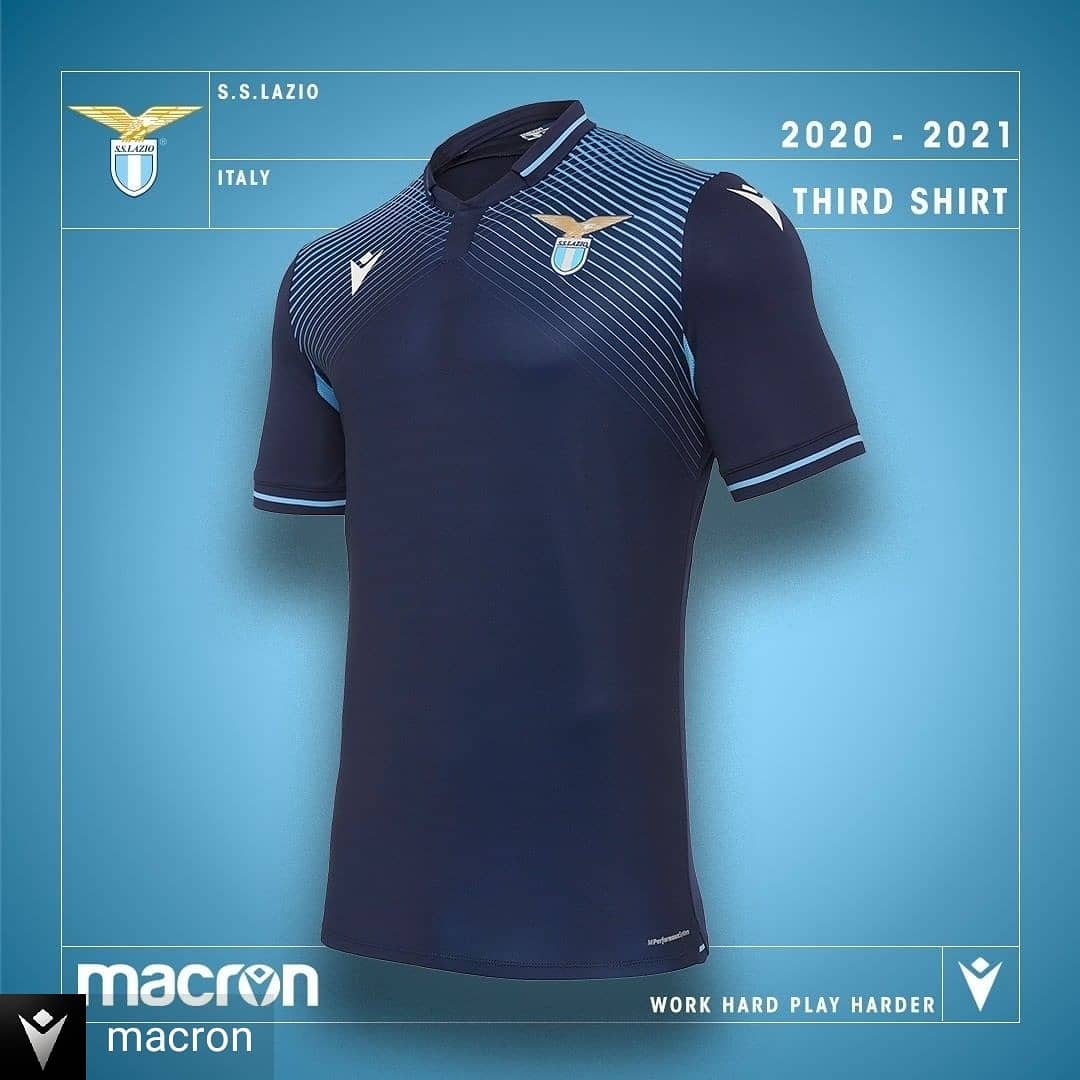 Lazio 2020/21 Home & 3rd kits by Macron – Forza27