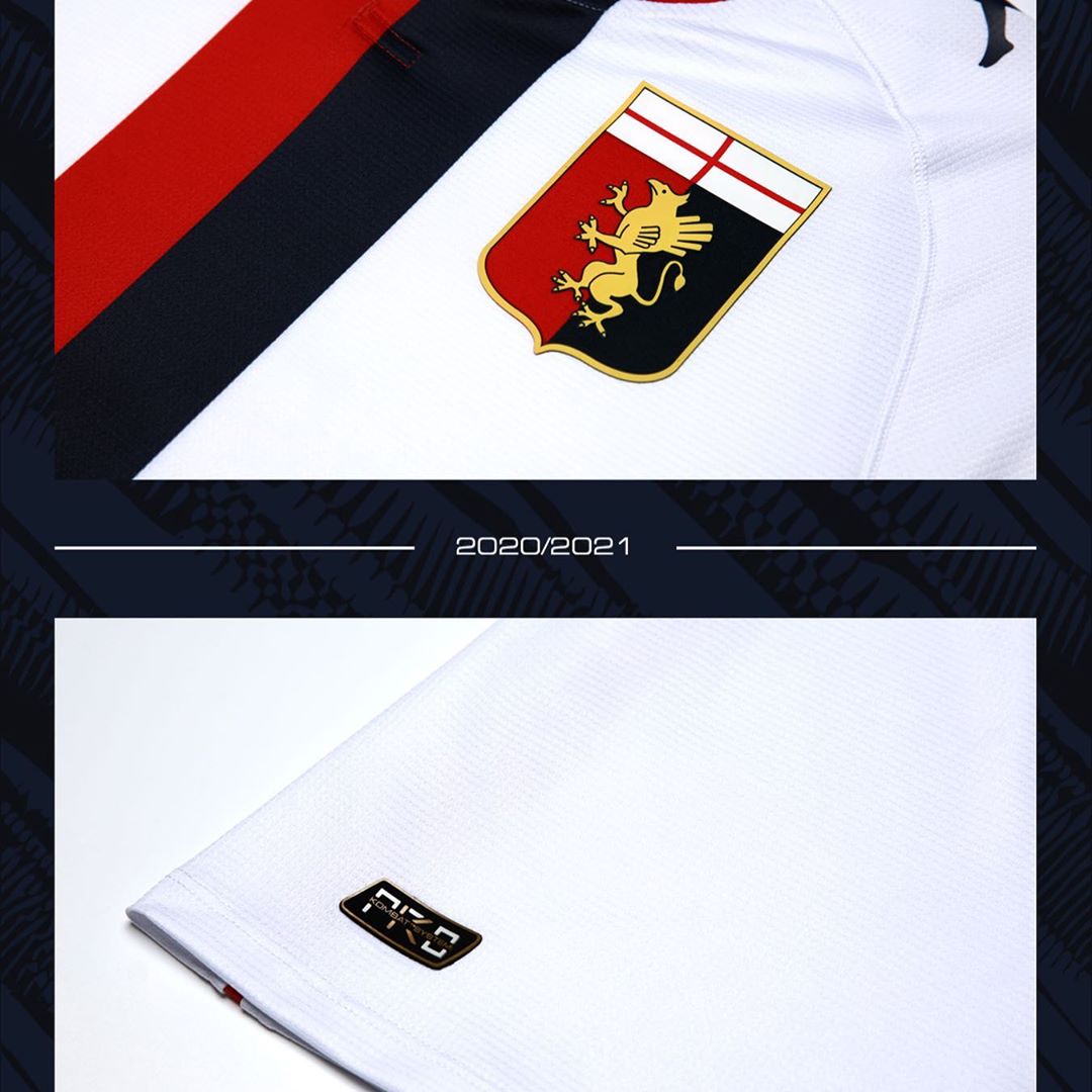 Genoa CFC Away soccer jersey 2020/21 - Kappa –