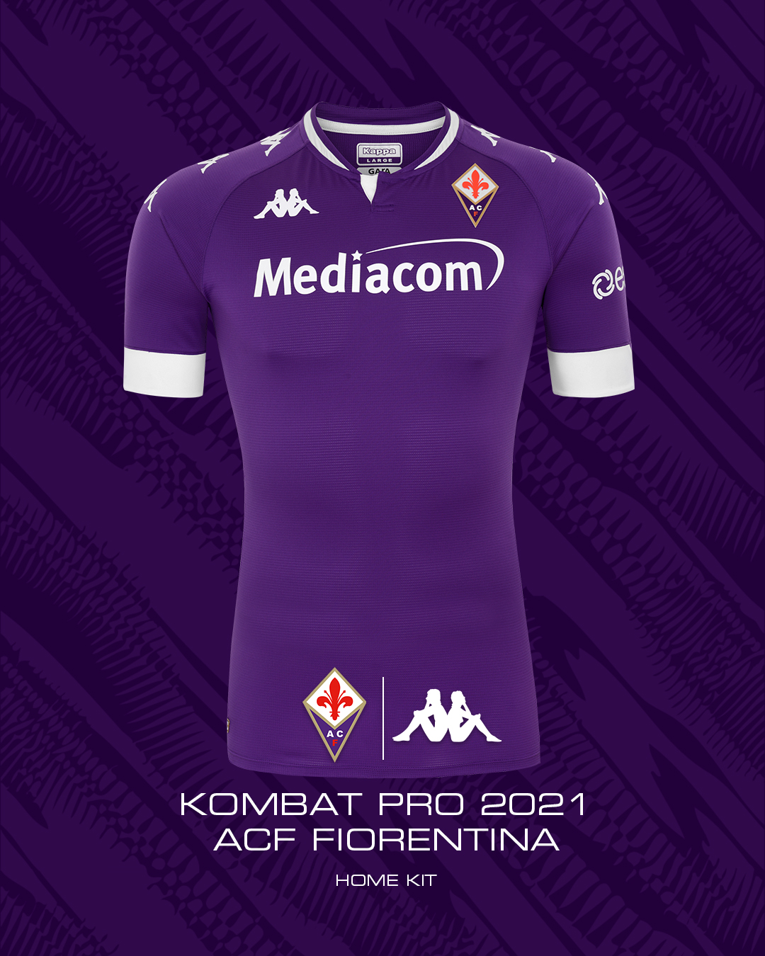 ACF Fiorentina 2022/23 Kappa Home and Away Kits - FOOTBALL FASHION