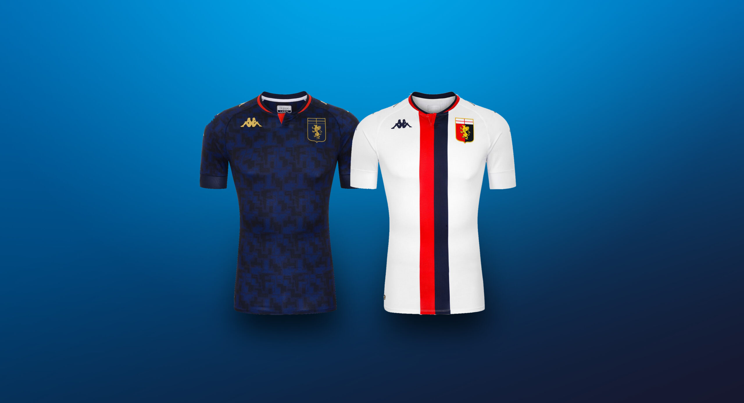 Genoa CFC Home soccer jersey 2020/21 - Kappa –