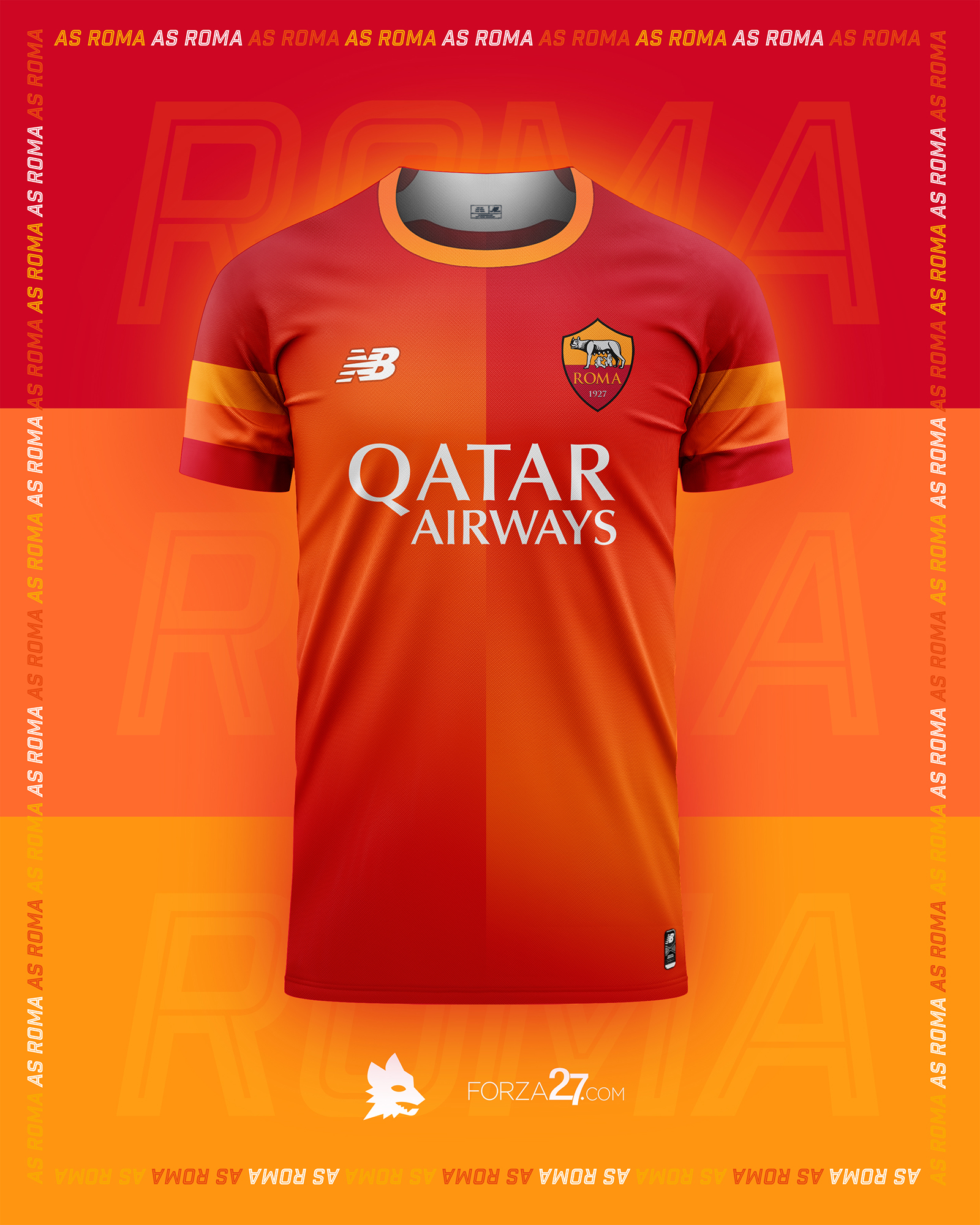 AS Roma x New Balance Kit Concepts 