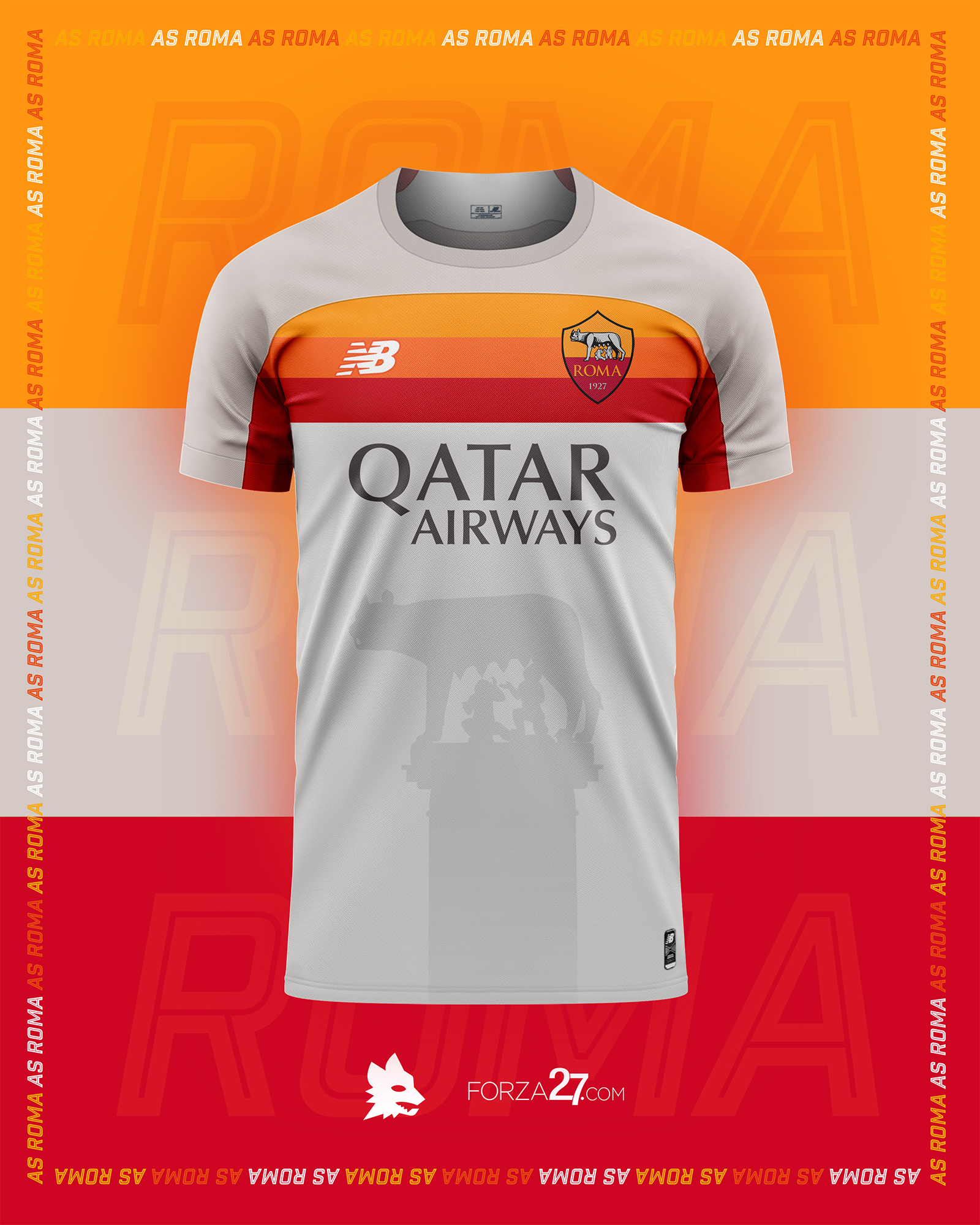 AS Roma x New Balance Kit Concepts 